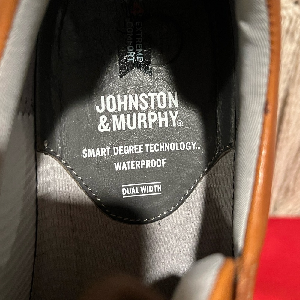 Johnston & Murphy Men's Tan Sneakers - Picture 5 of 6